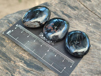 Polished Mini Black Tourmaline Free Forms x 35 From Madagascar