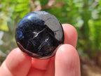 Polished Mini Black Tourmaline Free Forms x 35 From Madagascar