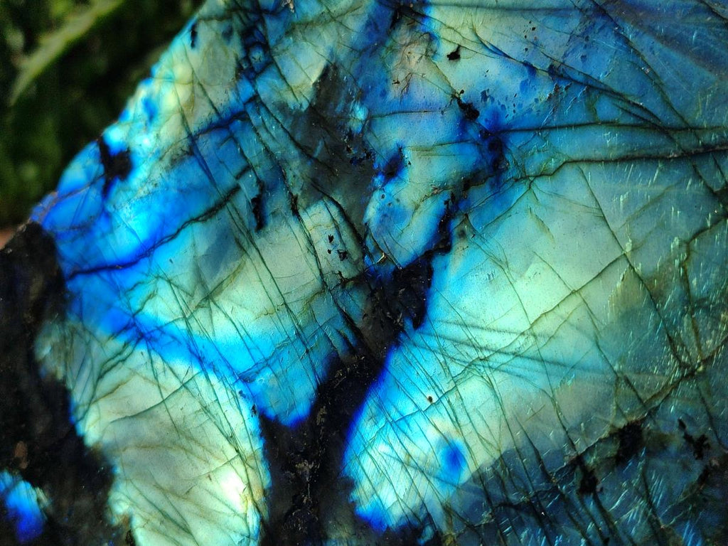 Polished On One Side Labradorite Display Piece x 1 From Madagascar