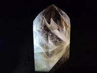 Polished Wispy Smokey Quartz Crystals x 2 From Madagascar