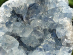 Natural Blue Celestite Specimens x 4 From Sakoany, Madagascar