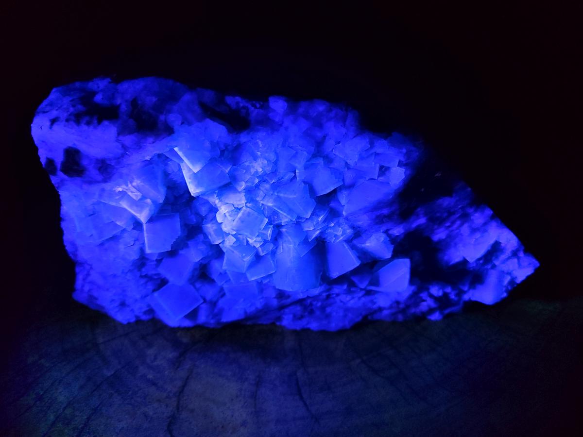 Natural Cubic Green Fluorite Cluster Specimen x 1 From Mandrosonoro, Madagascar