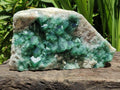 Natural Cubic Green Fluorite Cluster Specimen x 1 From Mandrosonoro, Madagascar