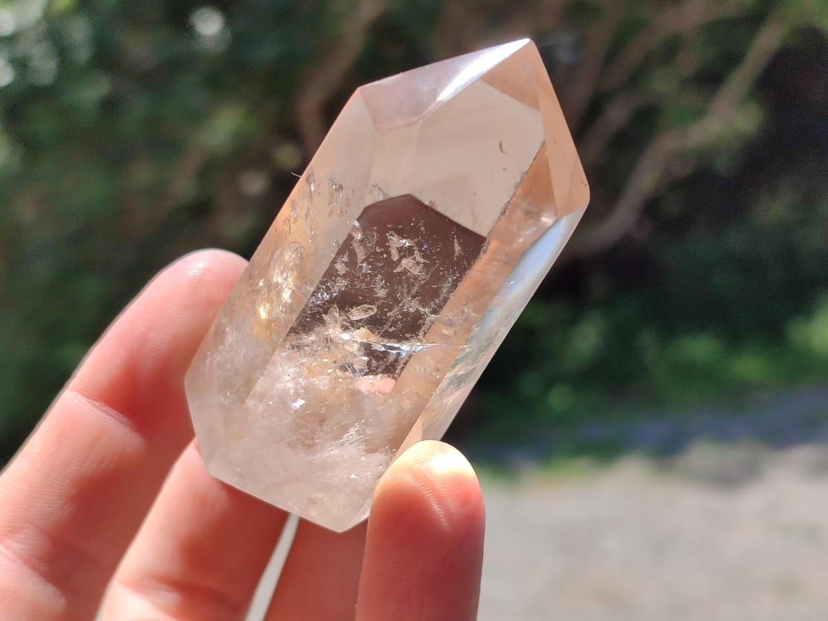 Polished Smokey Quartz Crystals x 12 From Madagascar