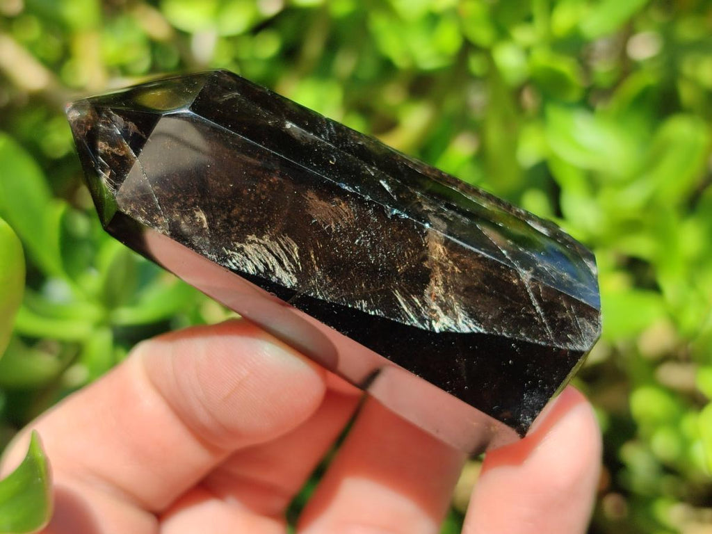 Polished Smokey Quartz Crystals x 12 From Madagascar