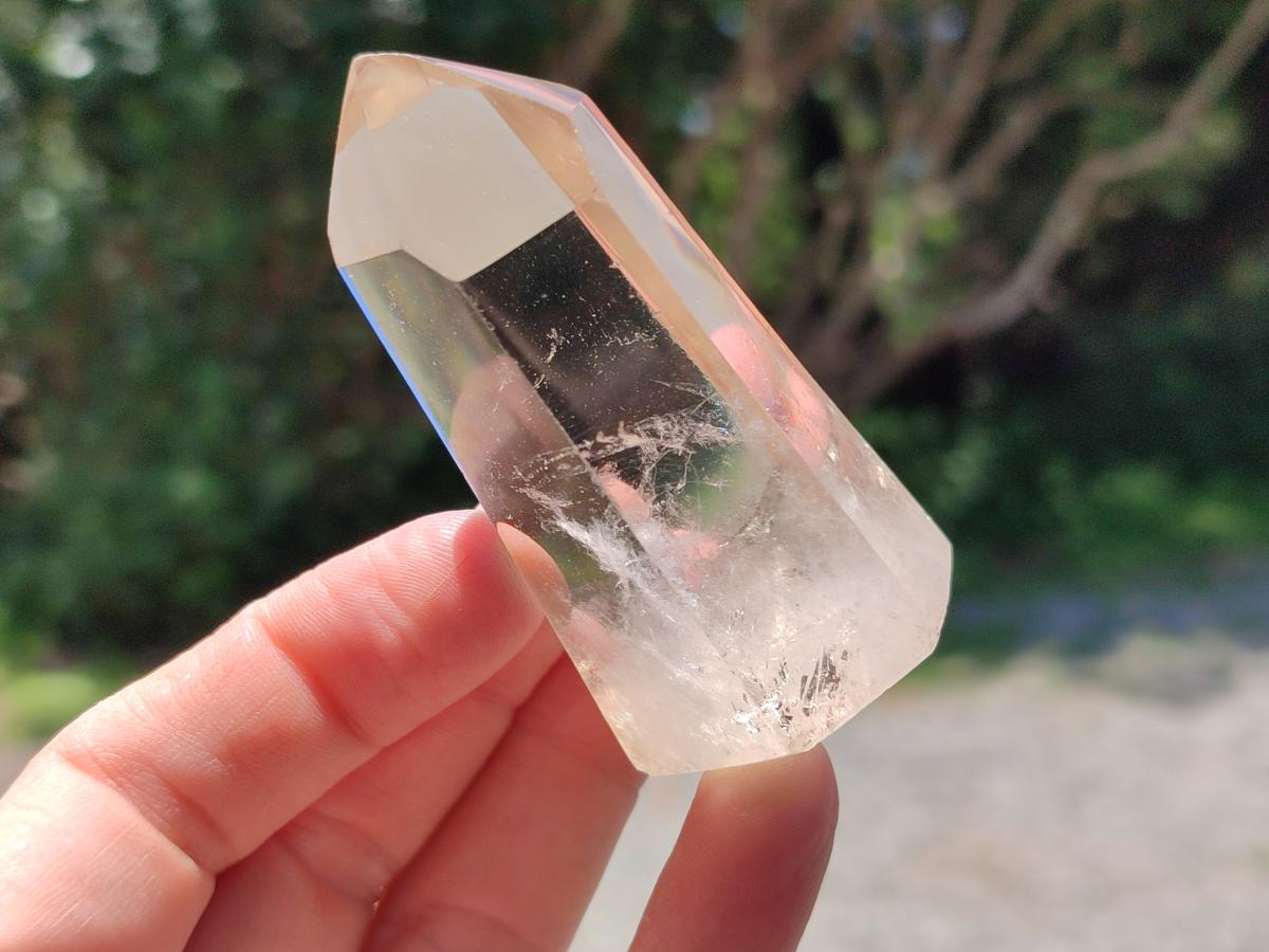 Polished Smokey Quartz Crystals x 12 From Madagascar