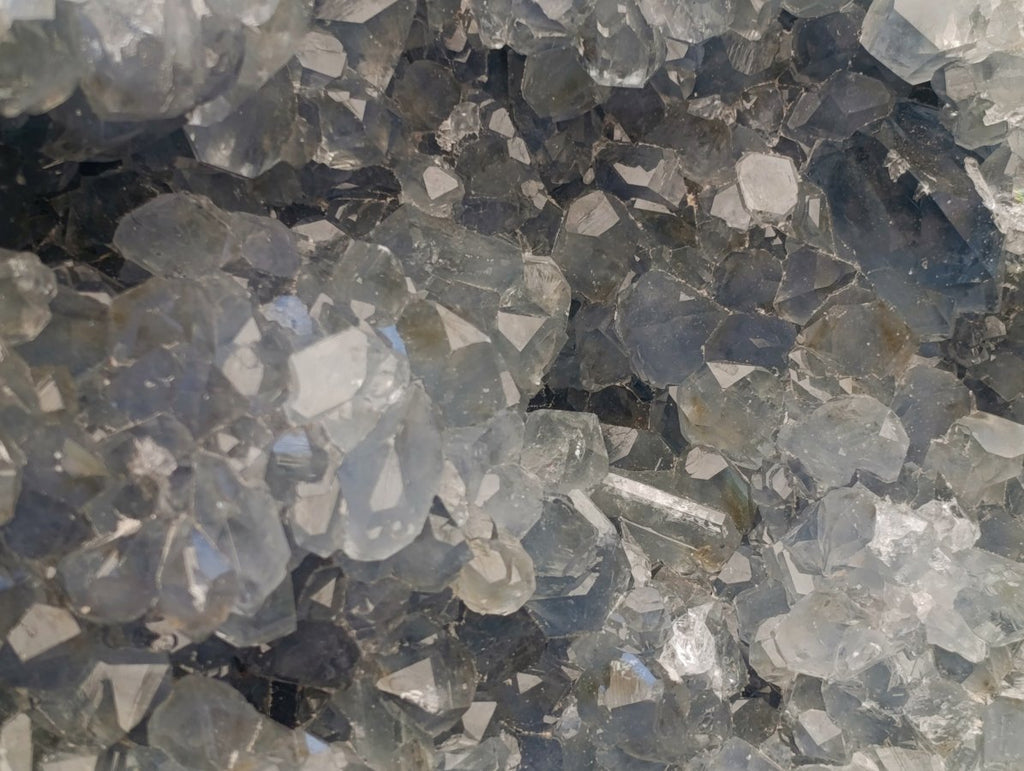 Natural Blue Celestite Geode Specimen x 1 From Sakoany, Madagascar