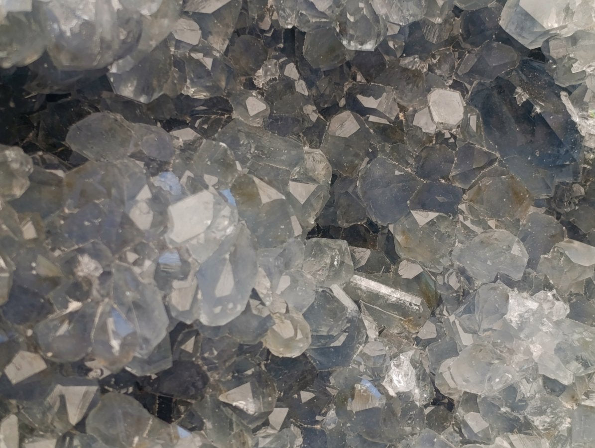 Natural Blue Celestite Geode Specimen x 1 From Sakoany, Madagascar