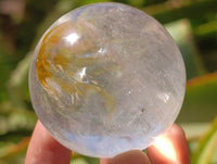Polished Clear Quartz Crystal Balls x 6 From Madagascar
