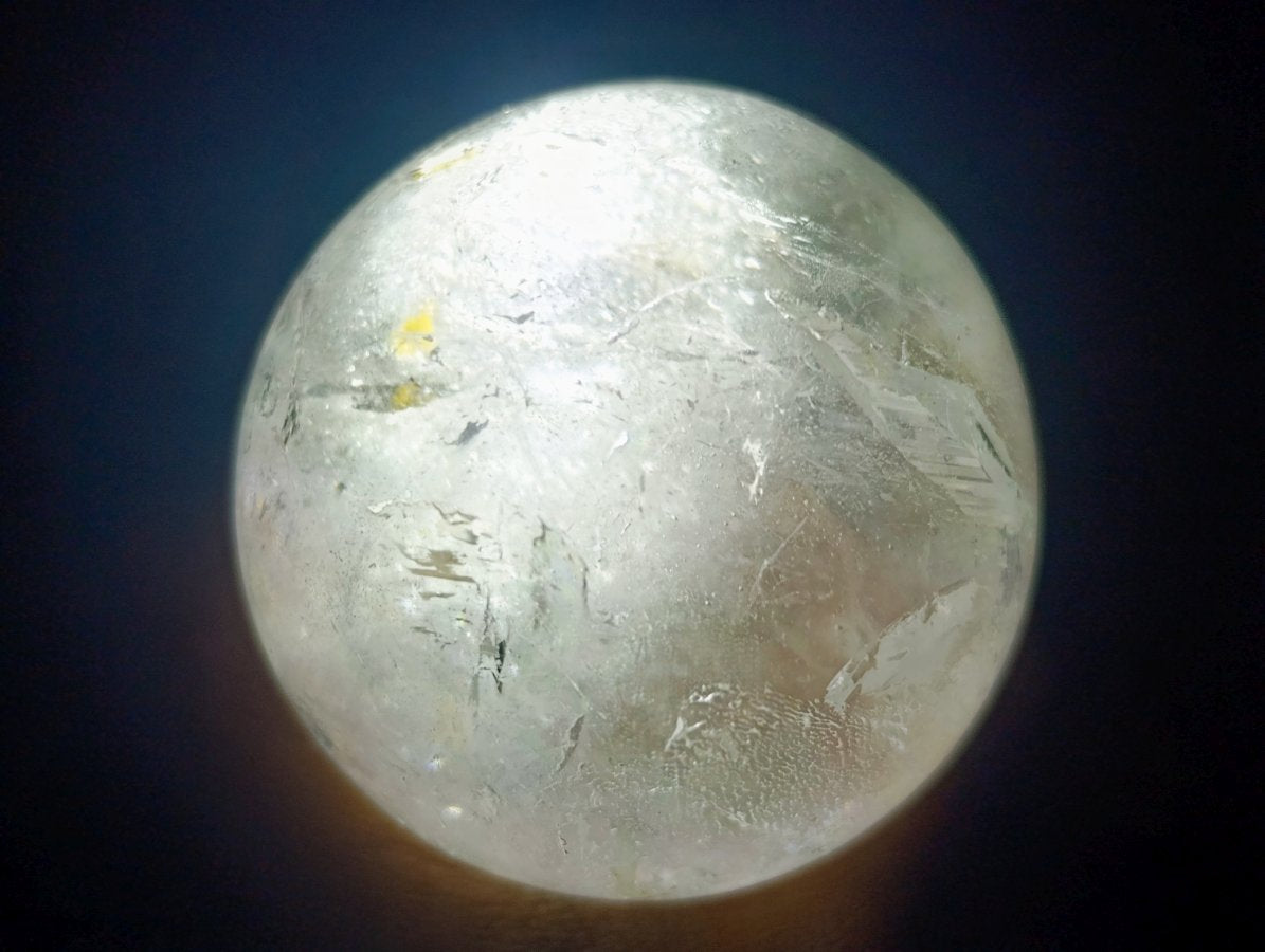 Polished Clear Quartz Crystal Balls x 6 From Madagascar