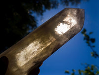 Polished Smokey Phantom Golden Citrine Crystal x 1 From Madagascar