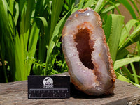 Polished Large Agate with Crystalline Geode x 1 From Maintirano, Madagascar