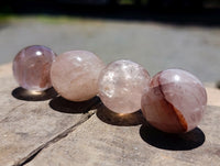 Polished Mini Red Hematoid Quartz Free Forms x 35 From Ambatondrazaka, Madagascar