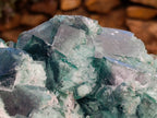 Natural XL Cubic Green Fluorite Cluster Specimen x 1 From Mandrosonoro, Madagascar
