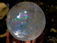 Polished Clear Quartz Crystal Balls x 6 From Madagascar