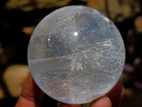 Polished Clear Quartz Crystal Balls x 6 From Madagascar