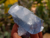 Natural Blue Celestite Crystal Cluster Specimens x 22 From Sakoany, Madagascar