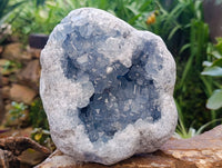 Natural Blue Celestite Geode Specimen x 1 From Sakoany, Madagascar