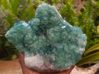 Natural Cubic Green Fluorite Cluster Specimens x 2 From Mandrosonoro, Madagascar