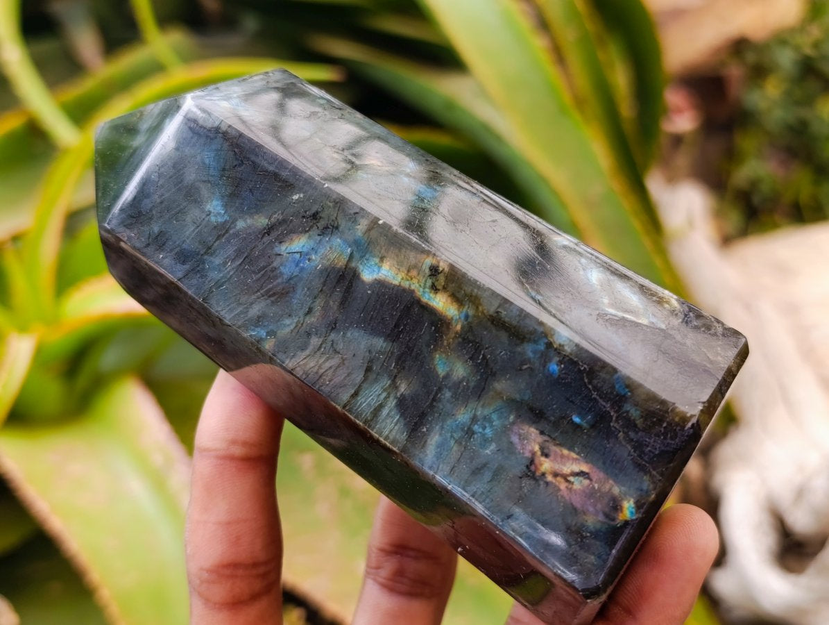 Polished Labradorite Display Crystals x 6 From Madagascar
