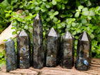 Polished Labradorite Display Crystals x 6 From Madagascar
