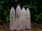 Polished Gemmy Rose Quartz Crystals x 15 From Madagascar