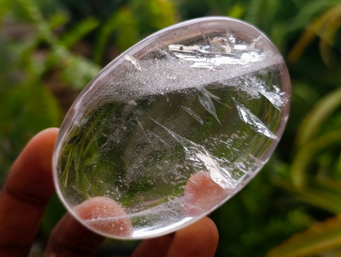Polished Mixed Multi Mineral Palm Stones x 12 From Madagascar