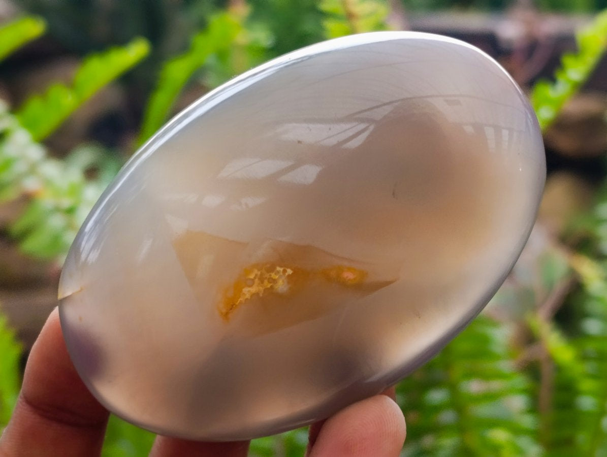 Polished Mixed Multi Mineral Palm Stones x 12 From Madagascar