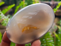 Polished Mixed Multi Mineral Palm Stones x 12 From Madagascar