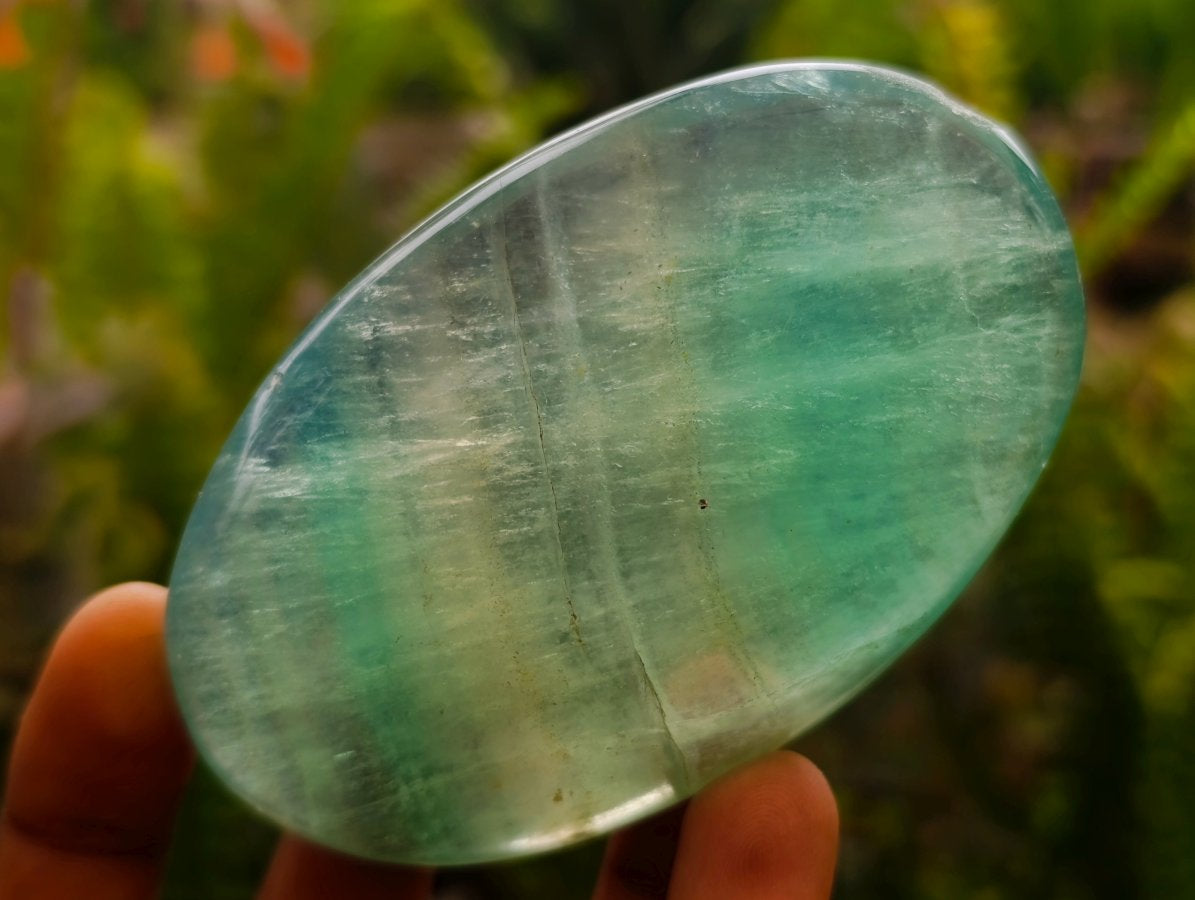 Polished Mixed Multi Mineral Palm Stones x 12 From Madagascar