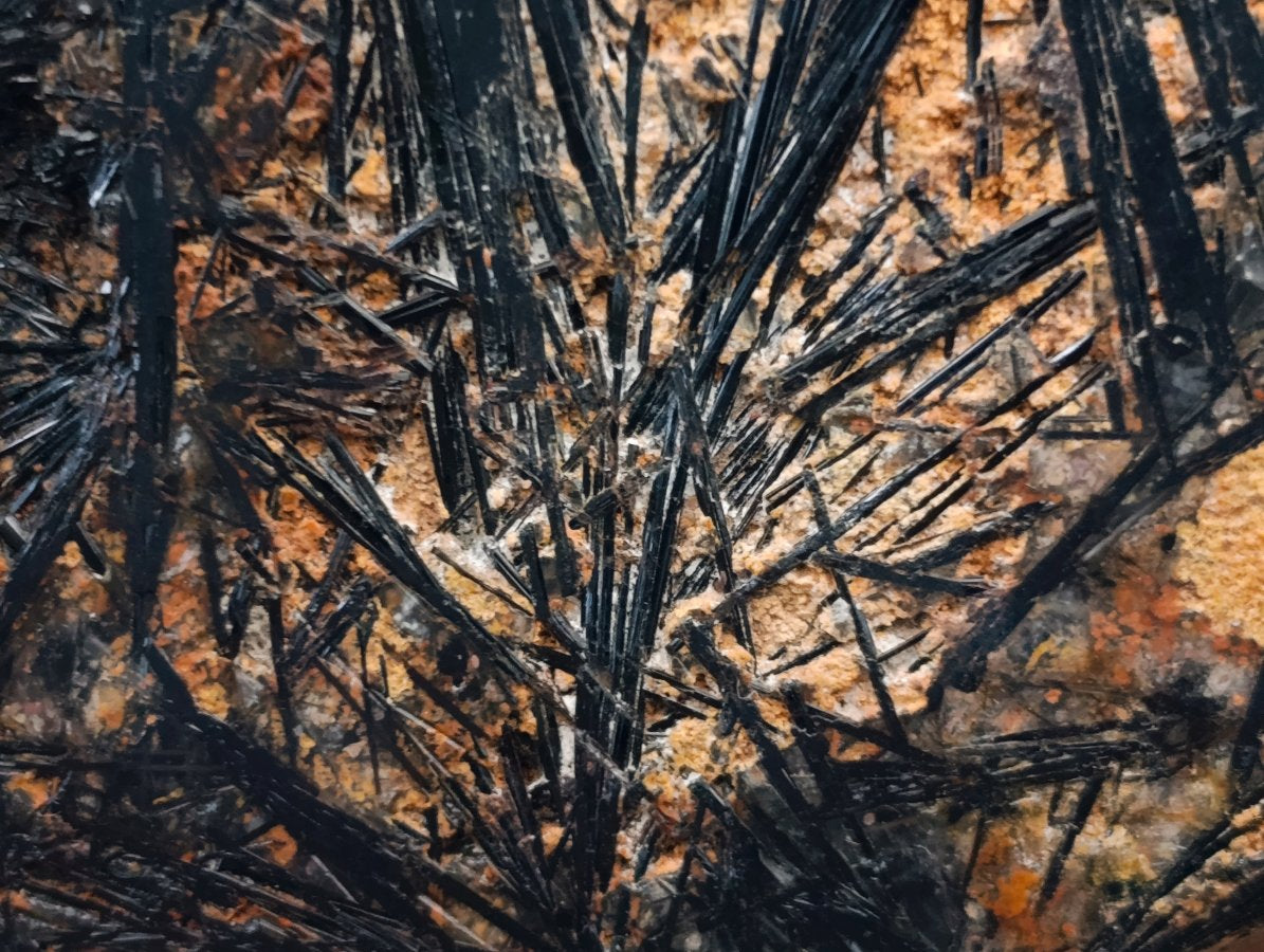 Polished Tourmalinated Inclusion Quartz Crystal x 1 From Madagascar