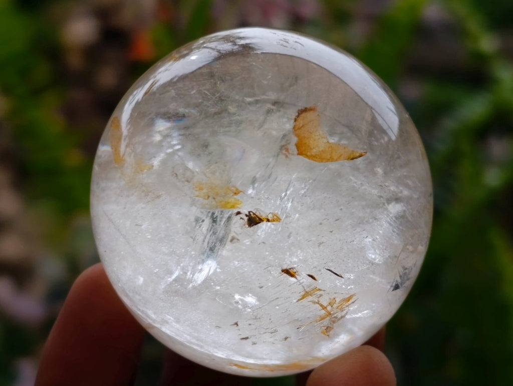 Polished Clear Quartz Crystal Balls x 6 From Madagascar