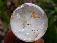 Polished Clear Quartz Crystal Balls x 6 From Madagascar
