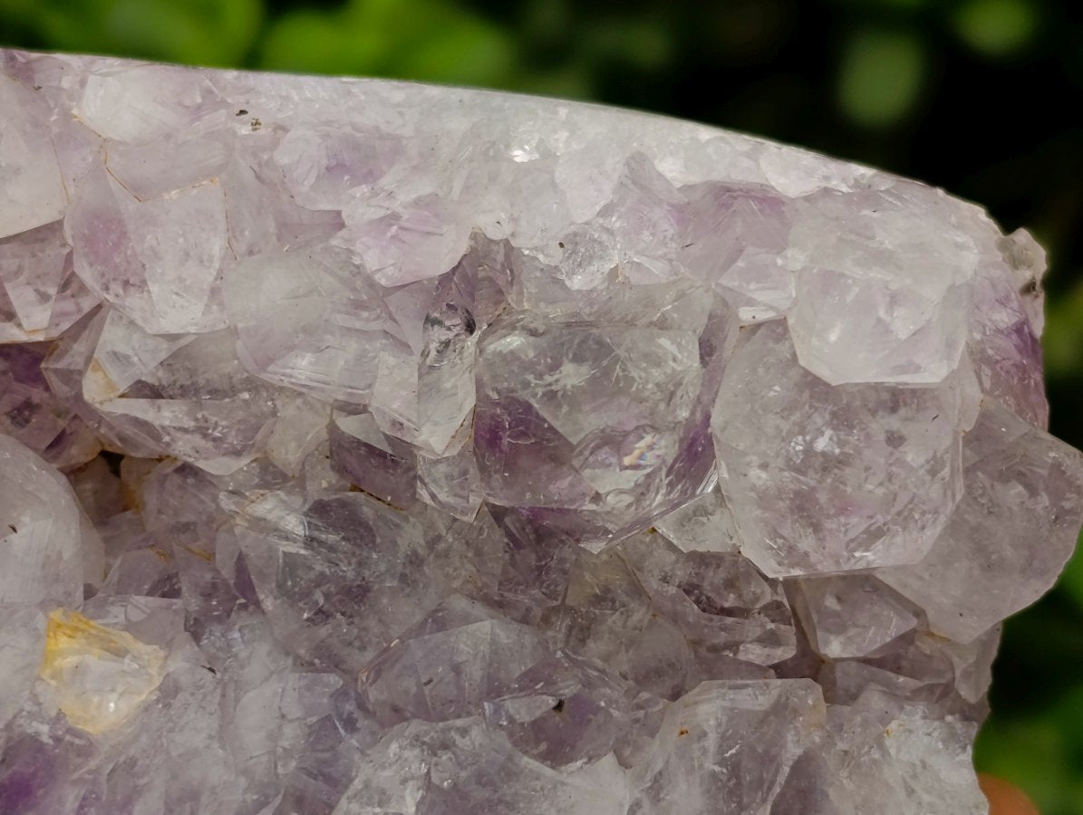 Polished Agate Amethyst Geodes x 2 From Maintirano, Madagascar
