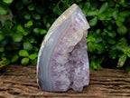 Polished Agate Amethyst Geodes x 2 From Maintirano, Madagascar