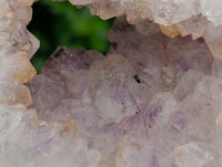Polished Agate Amethyst Geodes x 2 From Maintirano, Madagascar
