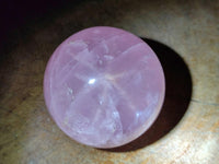 Polished Gemmy Star Rose Quartz Spheres x 2 From Madagascar