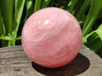 Polished Gemmy Star Rose Quartz Spheres x 2 From Madagascar