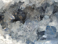 Natural Blue Celestite Geode Specimen x 1 From Sakoany, Madagascar