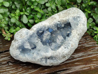Natural Blue Celestite Geode Specimen x 1 From Sakoany, Madagascar