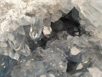 Natural Blue Celestite Geode Specimen x 1 From Sakoany, Madagascar