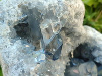 Natural Blue Celestite Geode Specimen x 1 From Sakoany, Madagascar