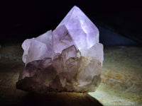 Natural Jacaranda Amethyst Crystal Clusters x 3 From Mumbwa, Zambia