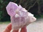 Natural Jacaranda Amethyst Crystal Clusters x 3 From Mumbwa, Zambia