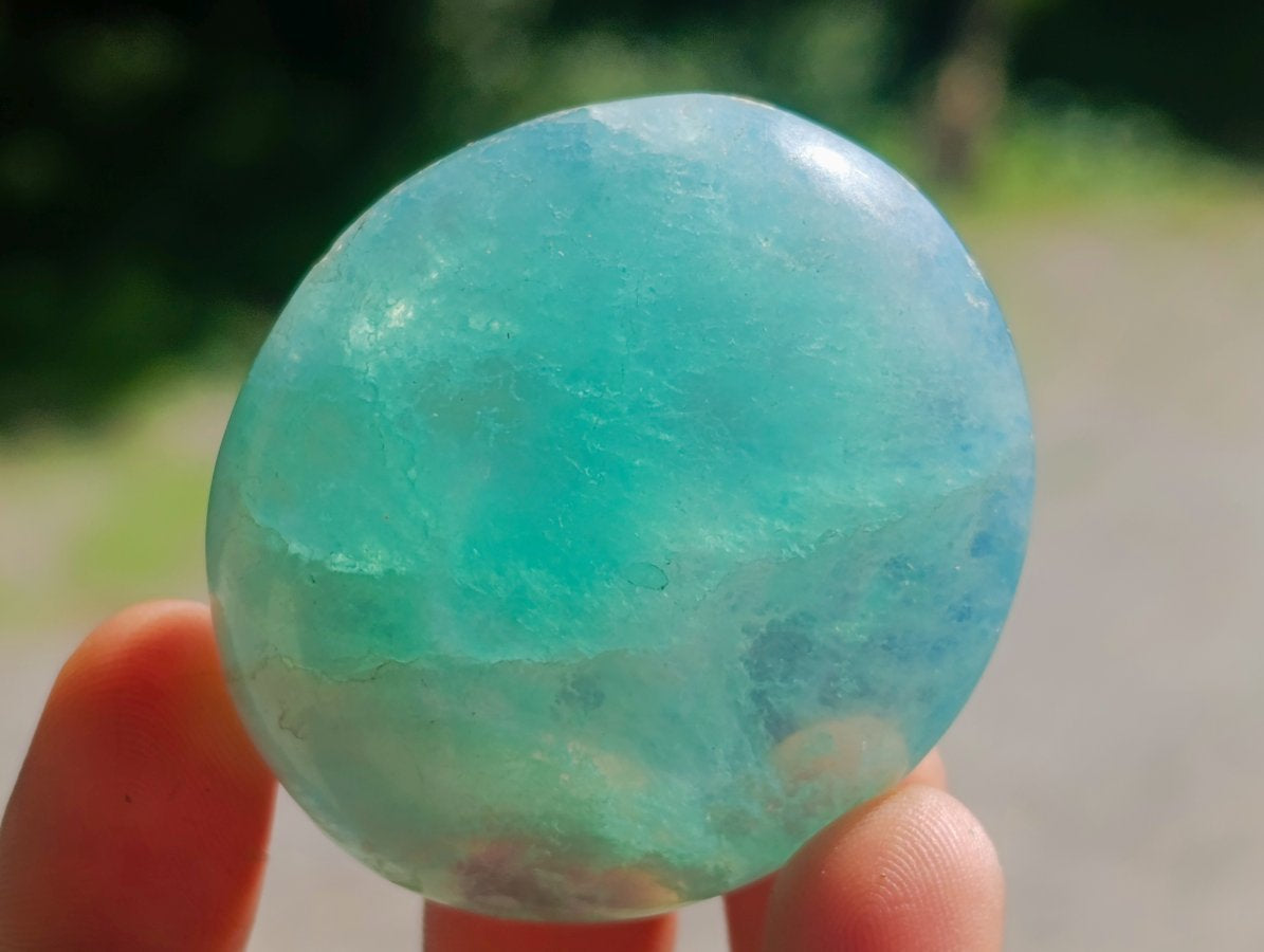 Polished Mixed Multi Mineral Gemstone Galets x 24 From Madagascar