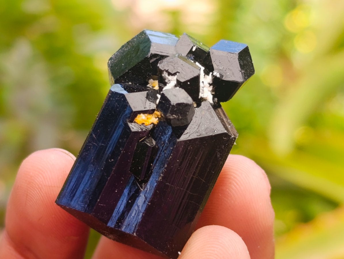 Natural Schorl Black Tourmaline Specimens x 35 From Erongo, Namibia