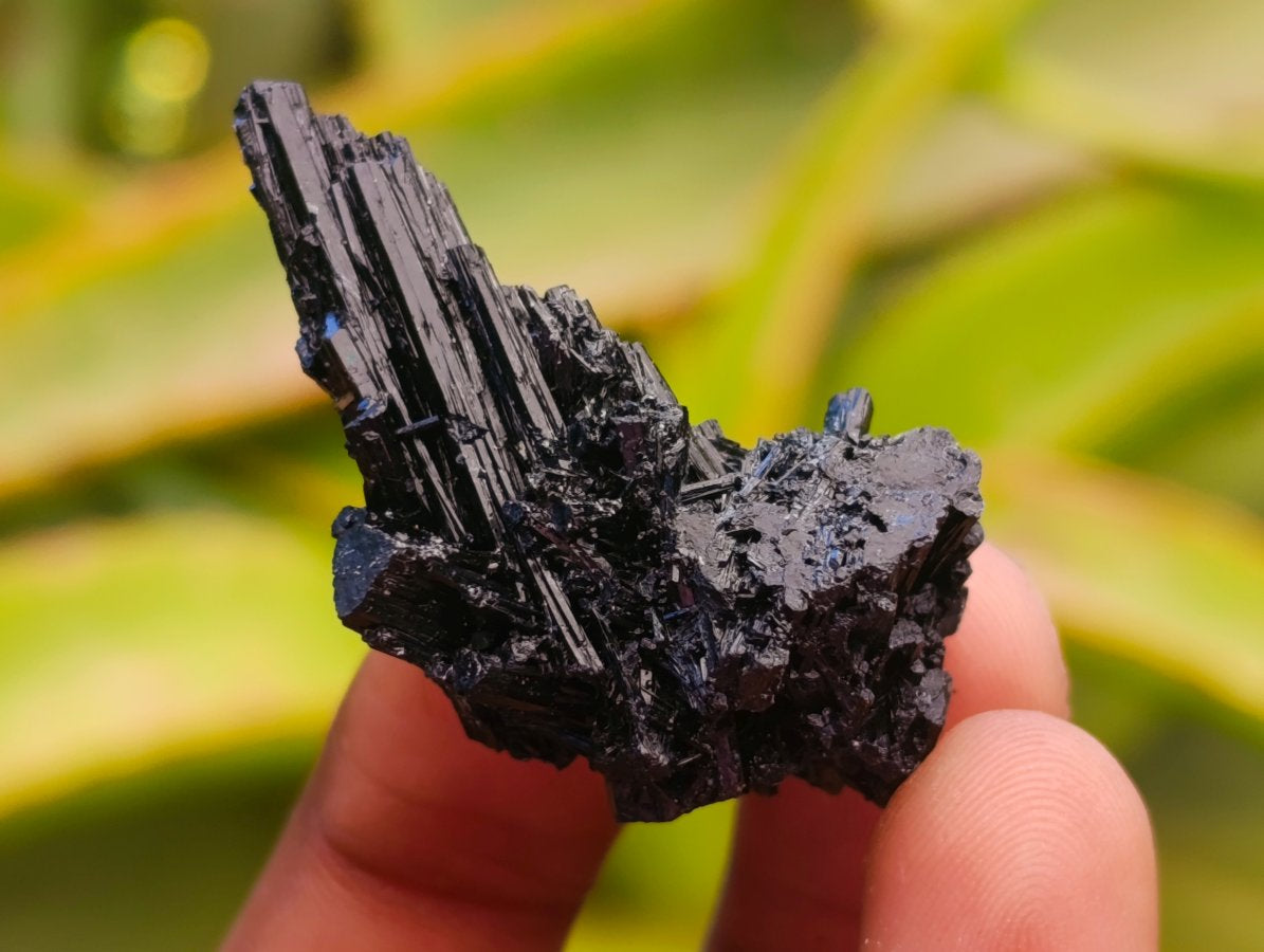 Natural Schorl Black Tourmaline Specimens x 35 From Erongo, Namibia
