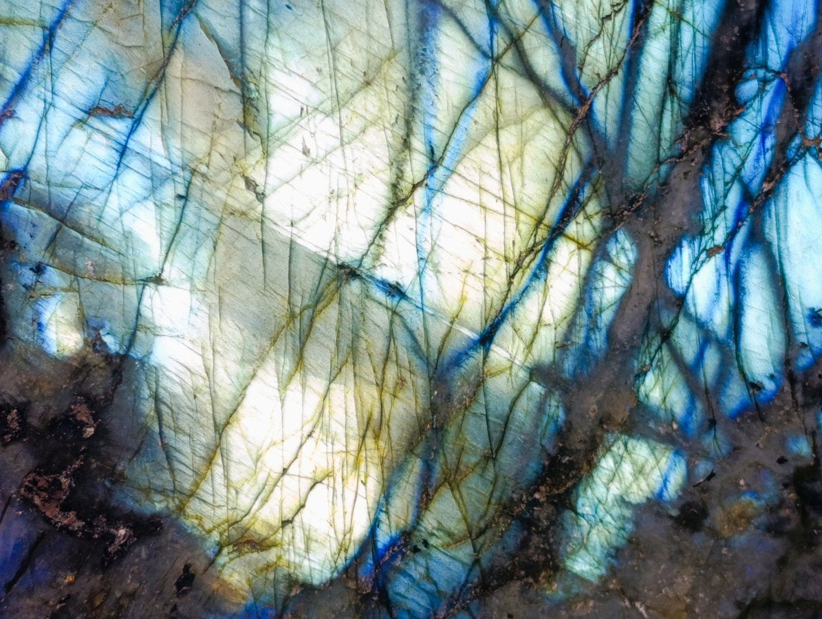 Polished On One Side Labradorite Display Piece x 1 From Madagascar