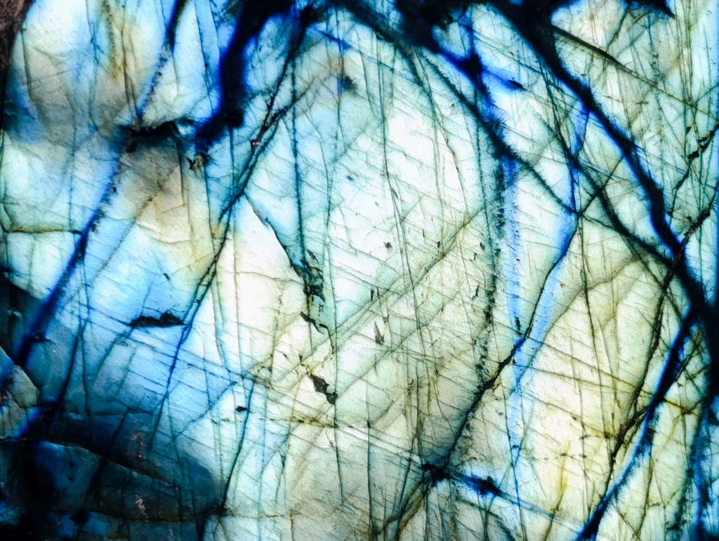 Polished On One Side Labradorite Display Piece x 1 From Madagascar