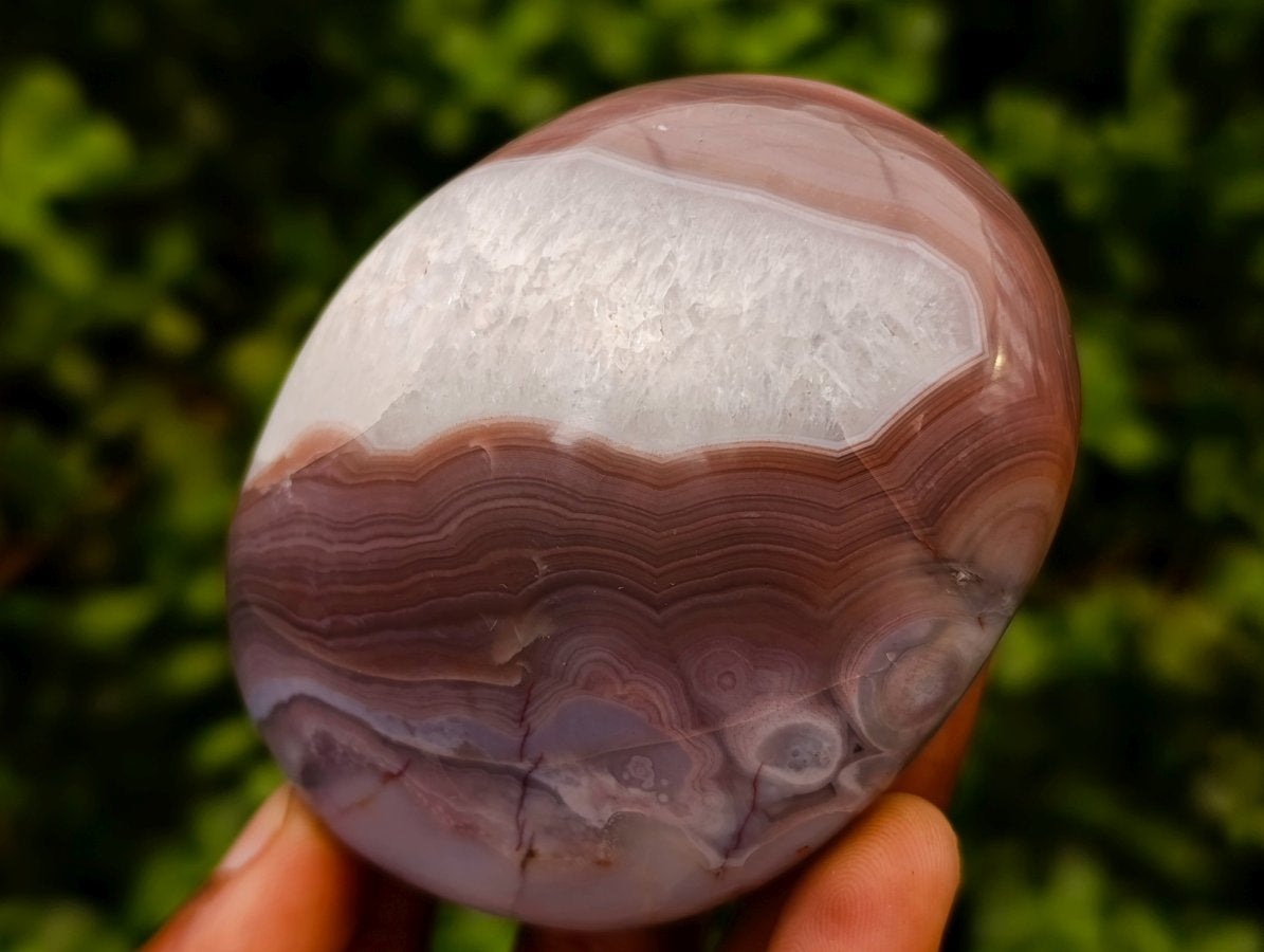 Polished Red Shashe River Agate Nodules x 6 From Shashe River, Zimbabwe